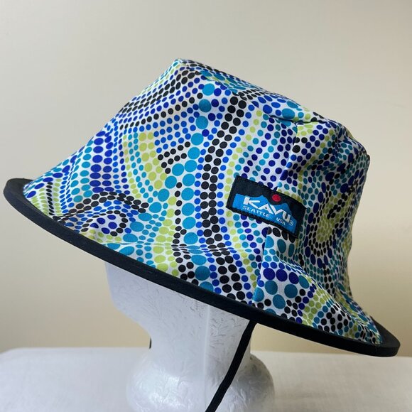 KAVU Sun Hat Polka Dots Multicolor One Size - Picture 1 of 6